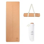 Premium Cork Yoga Mat With Alignment Marks - 5mm Thick Non Slip Hot .... Fixed Price $97.97.