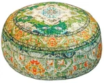 Indian Yoga D Cor Pouf Cover Green Round Floor Pillow Case Room M.... Fixed Price $90.25.