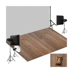 Kate Photography Foor Mats Light Brown Wood Printed Floor Rubber M.... Fixed Price $163.77.