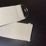 New! Gaiam Yoga Strap Extend Your Reach! 6' X 1.5" Natural/beige Cotton-no Box. Fixed Price $8.40.