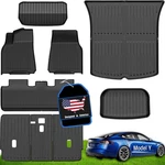 Tesla Model Y Floor Mats 2024 2023 2022 2021 2020, All Weather Liners F.... Fixed Price $203.48.