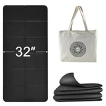 Foldable Yoga Mat 72" L X 32" W 0.32 Inch Extra Thicked And Wided... Fast Ship. Fixed Price $45.99.