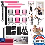 Pilates Bar Kit W/resistance Bands - Qicool Home Workout Equipment 20-200 Lbs. Fixed Price $45.76.