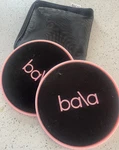 Bala Sliders Black/pink W/ Carry Bag. Fixed Price $16.00.