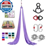 Zyosjk 11 Yards Aerial Silks For Home Yoga Swing Hammock. Fixed Price $149.61.