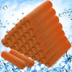 30 Pack Cooling Towels, 40"x12" Ice Breathable Chilly Sweat Rag Microfiber Wo.... Fixed Price $34.39.