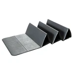 Athletic Works Folding Exercise Mat, Gray, 22 W X 72 D 0.375 H. Fixed Price $39.95.