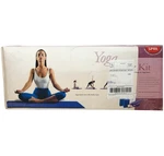 Spri Yoga Starter Kit W/ 2 Gaiam Blocks, Sticky Mat, 6' Strap, Props Cd. Fixed Price $17.59.