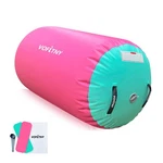 Vofitny Gymnastics Air Barrel Octagon Mat 3.3'l X 2'd, Pink/mint Nopump. Fixed Price $99.46.