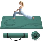 Large Yoga Mat, 72"x40"x0.4"thick, Extra Wide Exercise Oversized Non Sli.... Fixed Price $84.40.