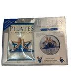 Pilates: The Authentic Way (book And Dvd) Dina Matty, Keft Burdell, New In Box. Fixed Price $5.00.