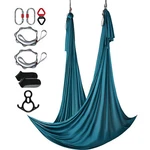 Aerial Silk Yoga Swing Set 11 Yards Hammock Trapeze Inversion Fly Green. Fixed Price $62.99.