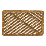 Sports Licensing Solutions 18x30 Brown Coir Wire Brush Utility Mat. Fixed Price $46.15.