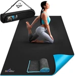 Sensu Large Yoga Mat 6' X 4' 9mm Extra Thick For Men And Women .... Fixed Price $150.09.