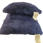 Soft Faux Fur Throw Pillow Brentwood Originals Polyester Fill Zipper Closure. Fixed Price $15.00.