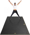 Gxmmat Large Exercise Mat 6'x4'/6'x5'/6'x6'(7mm), Thick Workout Mats For Home. Fixed Price $111.93.