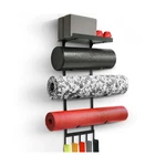 Yoga Mat Holder Wall Mount, Home Gym Storage Rack With Top Floating Shelf, 4-.... Fixed Price $36.97.