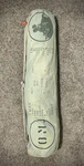 Manduka Green Canvas Pilates Yoga Mat 2-section Shoulder Carrier Carrying Bag. Fixed Price $39.99.