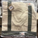 Complete Unity Yoga Premium Carry-all Tote Bag 16x15x9.5in Green/khaki Nwt. Fixed Price $34.00.