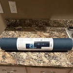 Gaiam Non-slip Yoga Mat Blue Pvc 24x68 In Rectangle For Unisex Adults. Fixed Price $24.00.