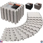 Airhop 12"x12" Thick 18-piece High-density Eva Foam Interlocking Gym Floor Tiles. Fixed Price $69.91.