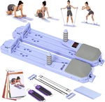 Nicoler Portable Pilates Reformer Set- Board 8-in-1 Multi-functional Pil. Fixed Price $108.74.