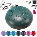 Rain Drum For Outside Garden, 8 Note 6 Inch Steel Tongue Drum, Chakra Fo.... Fixed Price $32.42.