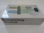 Balancing Blocks Fort Standard Oak Wood Stacking Balance Scuplture Art Game. Fixed Price $43.95.