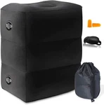Povinmos Inflatable Foot Rest Pillow For Travel, 7.5*5.5 Inch, Black. Fixed Price $30.07.