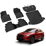 Full Set Floor Mats + Trunk Cargo Liner Seatback Mat For Mazda Cx-5 2017-2025. Fixed Price $200.00.