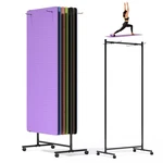 Lesolar Yoga Mat Cart With Wheels, 40 Mats Large Capacity Storage R.... Fixed Price $79.86.