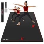 Gymcope Extra Large Exercise Mat, Yoga Mats Thick For Home Gym 8'x5' (10mm), .... Fixed Price $235.83.