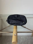 Lululemon Everywhere 1l Belt Bag Black White Nylon Adjustable Waist Pack. Fixed Price $30.00.
