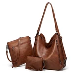 Pu Leather Purses 3pcs, Hobo Crossbody Bags Set For Women, 3 In 1 Convert. Fixed Price $45.90.