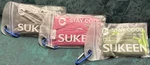 Sukeen Evaporative Cooling Towels (3) Fucshia, Gray & Green 37" X 12". Fixed Price $8.99.