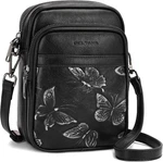 Small Crossbody Bags For Women, Butterfly Vegan Leather Cell Phone Bag Trendy Wa. Fixed Price $52.99.