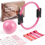 Lionscool Pilates Ring Set 14 Anti-deformation Magic Circle With Padded Han.... Fixed Price $34.81.