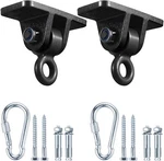 Black Swing Set Brackets, Heavy Duty Hangers Wooden Sets Playground 2 Pack. Fixed Price $18.00.