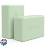 Trideer Yoga Block, Soft Non-slip Surface Premium Foam Blocks, Supportive, Li. Fixed Price $27.99.