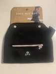 Oak And Reed Black Yoga Mat Bag With Strap Zipper Pocket Snaps New In Pack. Fixed Price $15.00.