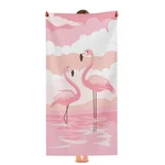Kids Oversized Beach Towel Flamingo Sandproof Microfiber Woman Towels Q.... Fixed Price $26.37.