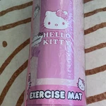 Hello Kitty Sanrio Exercise 10mm Yoga Pink Mat 24" 68" W/ Carry Strap Nip. Fixed Price $85.00.