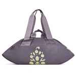 Fp Movement X Vooray Studio Duffel Bag Gunmetal Grey Lavender Yoga Mat Strap New. Fixed Price $65.00.