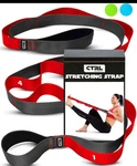 Stretching Strap With Loops - Non Elastic Stretch Band For Physical Therapy, Yog. Fixed Price $14.00.