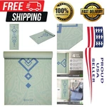 Non-toxic 68x24 Yoga Mat - Perfect For Home And Studio Use With Bonus Workout. Fixed Price $36.79.