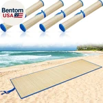 4 Packs Straw Beach Mat Waterproof Non Slip Foldable Lightweight Picni. Fixed Price $61.57.