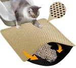 Hcy&wld Cat Litter Mat, Honeycomb Double Layer 1 Count (pack Of 1), Beige. Fixed Price $30.99.