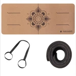 Navaris Cork Yoga Knee 23.6" X 9.8" 0.2" (60 25 0.6 Cm), Lines, Brown. Fixed Price $17.84.