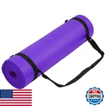 Fitvids 1/2" Thick High-density Foam Yoga Mat W/strap Purple. Fixed Price $29.15.