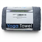 Youphoria Yoga Towel 24x72 Gray Microfiber Non Slip Hot Mat Green Nwt. Fixed Price $18.50.